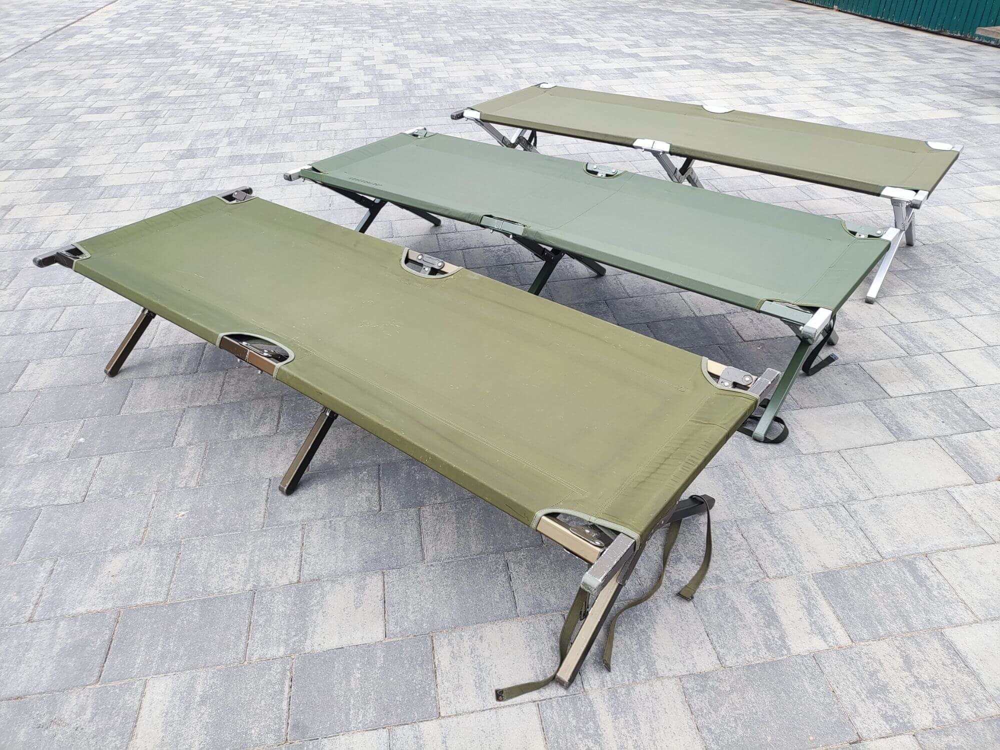 Großposten Feldbett, Feldbetten, original Militär, Bundeswehr , gebrauchte Ware