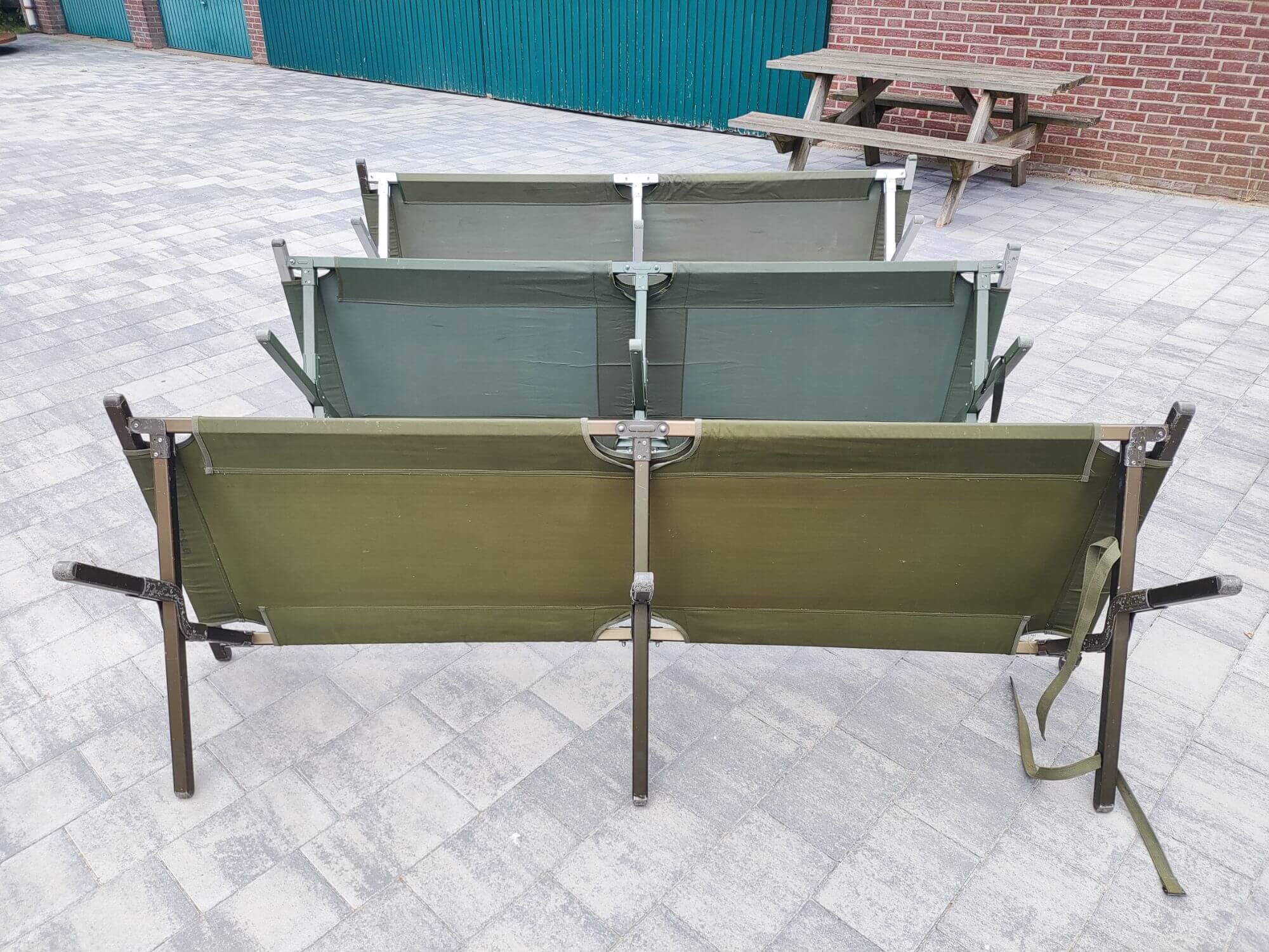 Großposten Feldbett, Feldbetten, original Militär, Bundeswehr , gebrauchte Ware