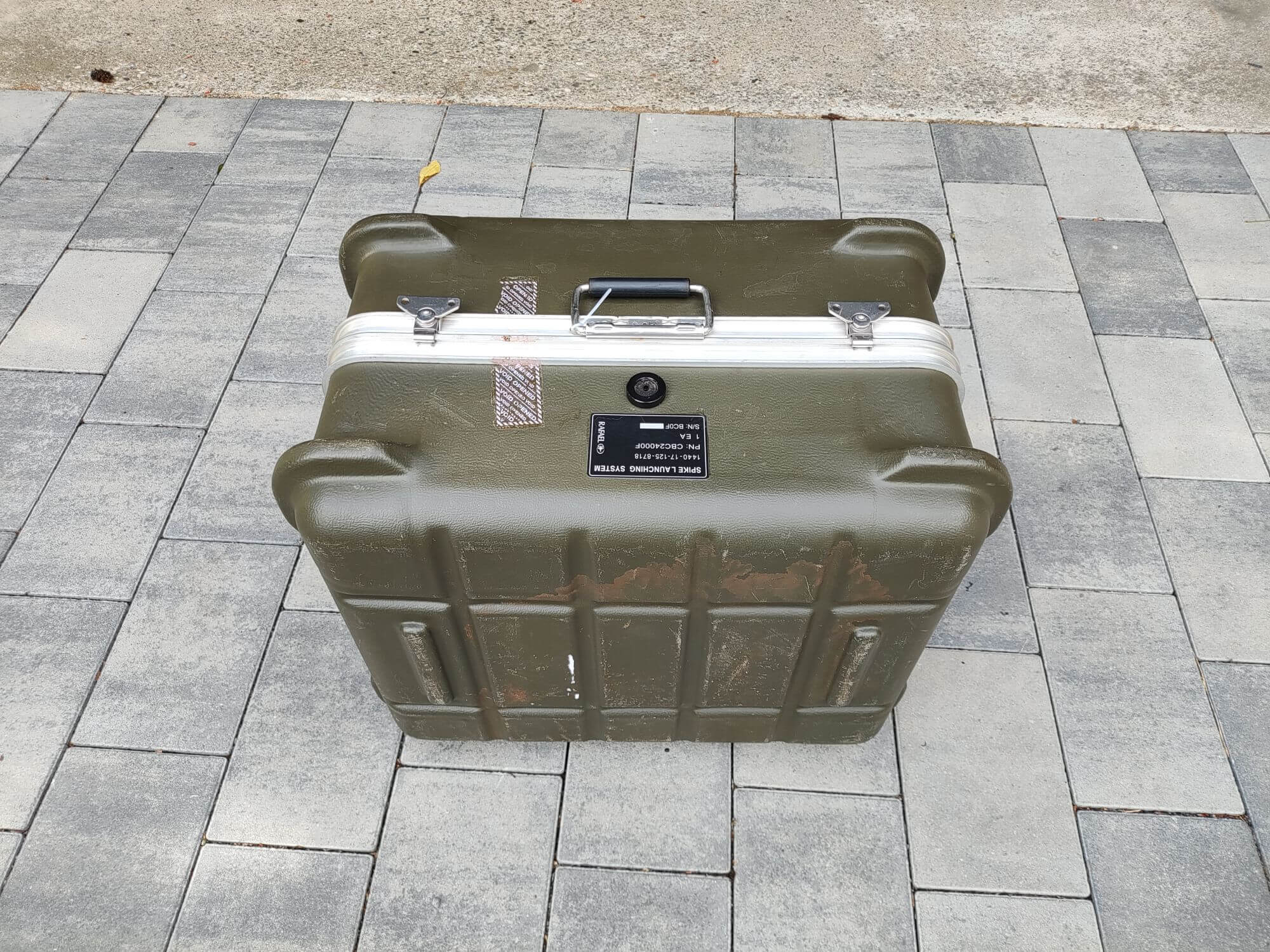 Koffer für Panzerabwehrlenkwaffe (leer) CBC24000F