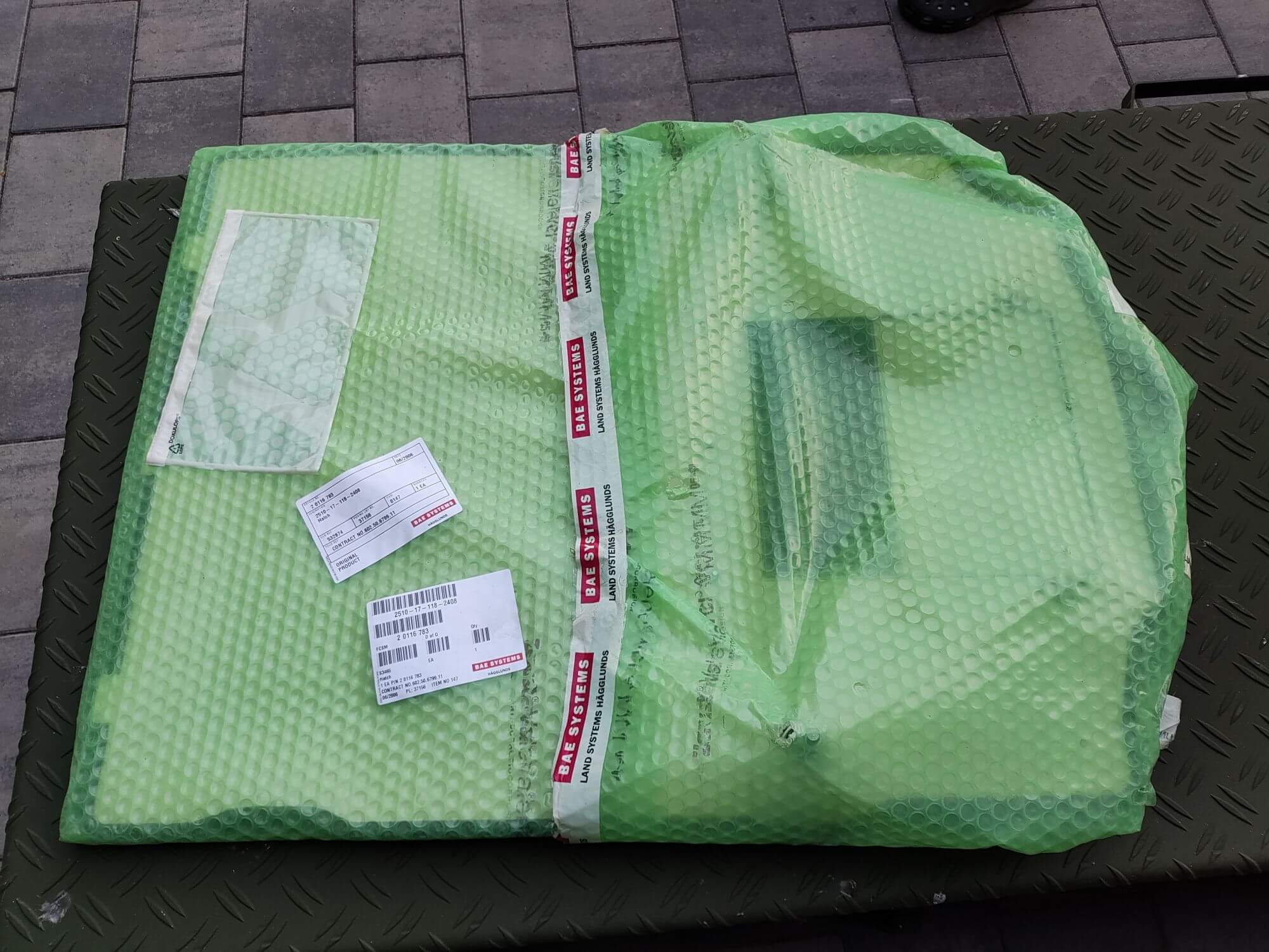 Tür Schaltkasten Hägglund, BAE Systems Hägglunds